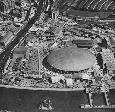 Southbank, 1951 by English Photographer